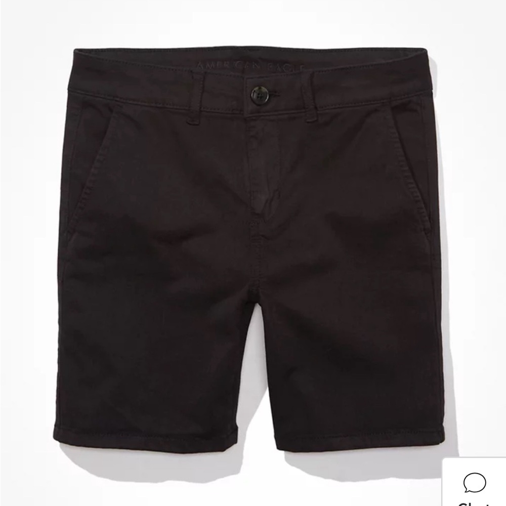 🆕 AE Stretch Khaki Skinny Bermuda Short